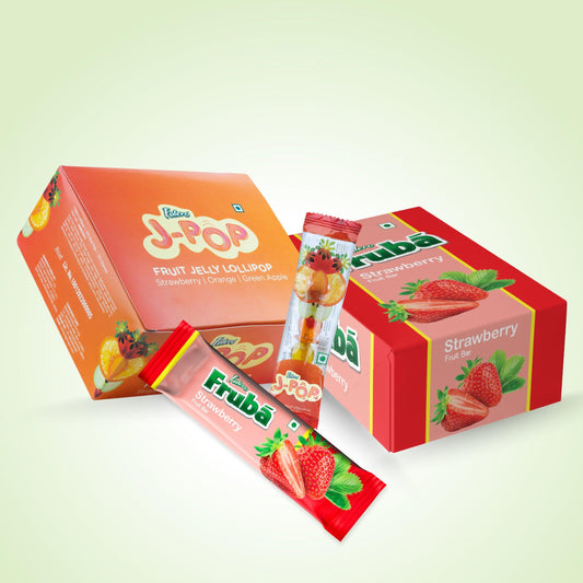 Falero Christmas Gift | J-POP & Fruba Strawberry Bar