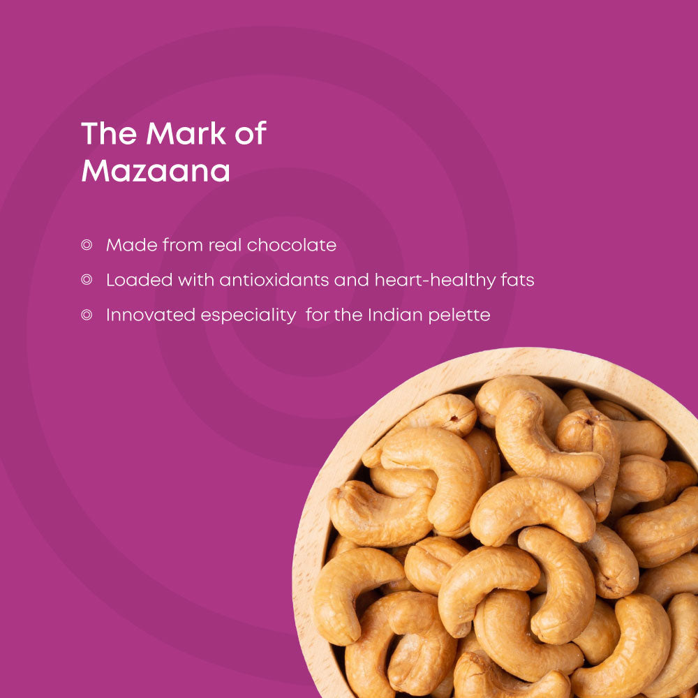 Whole Cashews Coated with Fine Milk Chocolate