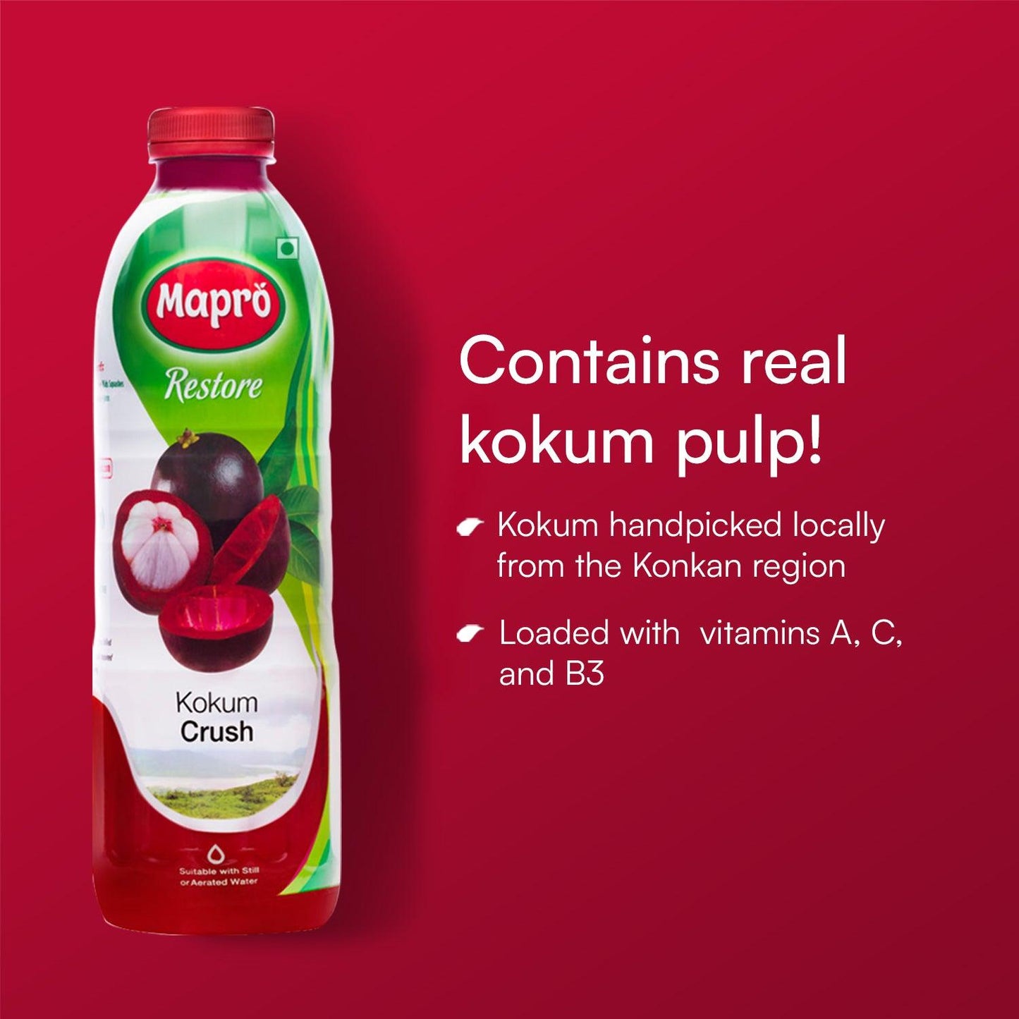 qualities of mapro Kokum Crush